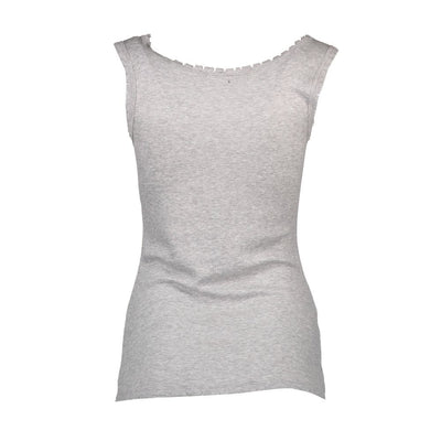 Silvian Heach Graues Viskose Damen Top