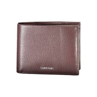 Calvin Klein Braunes Leder Portemonnaie