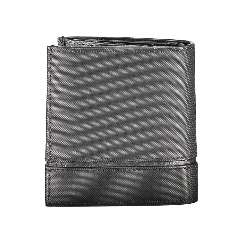Calvin Klein Schwarzes Leder Portemonnaie