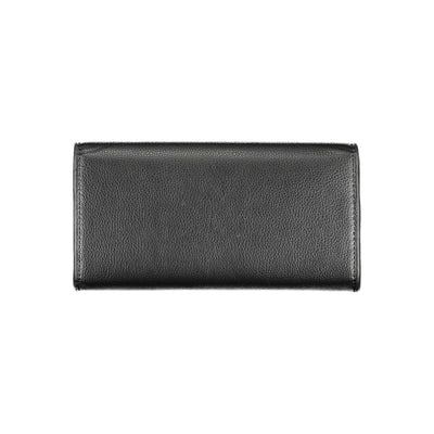 Tommy Hilfiger Schwarzes Portemonnaie aus Polyethylen