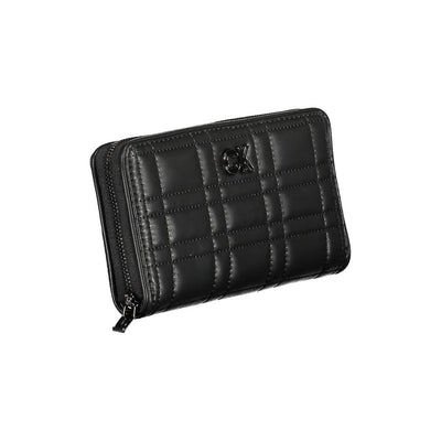 Calvin Klein Schwarzes Polyester Portemonnaie