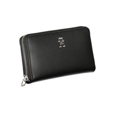 Tommy Hilfiger Schwarzes Polyester Portemonnaie