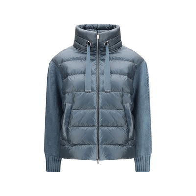 Herno Daunenjacke mit Wollärmeln