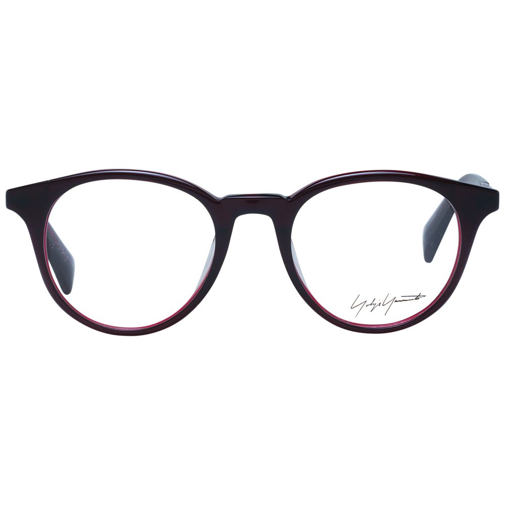 Yohji Yamamoto Rote optische Unisex-Fassungen