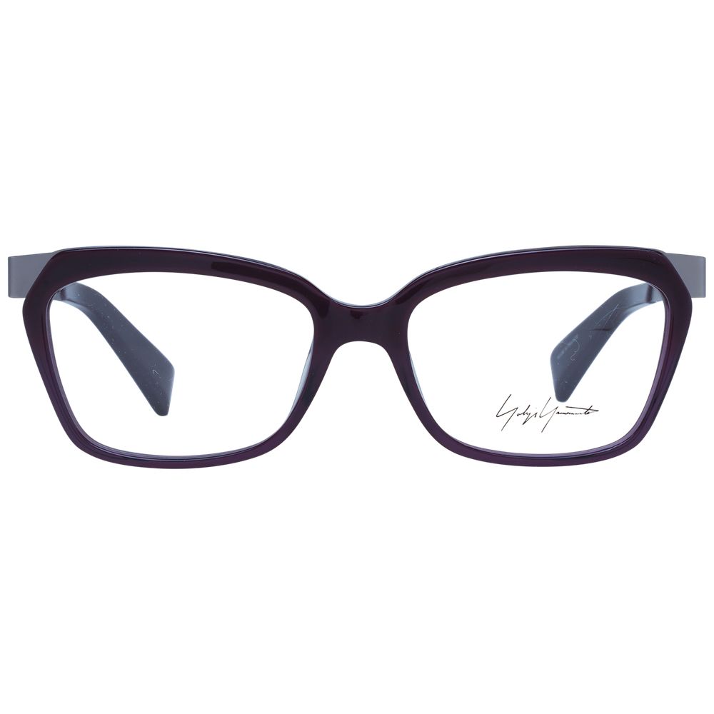 Yohji Yamamoto Lila optische Unisex-Fassungen