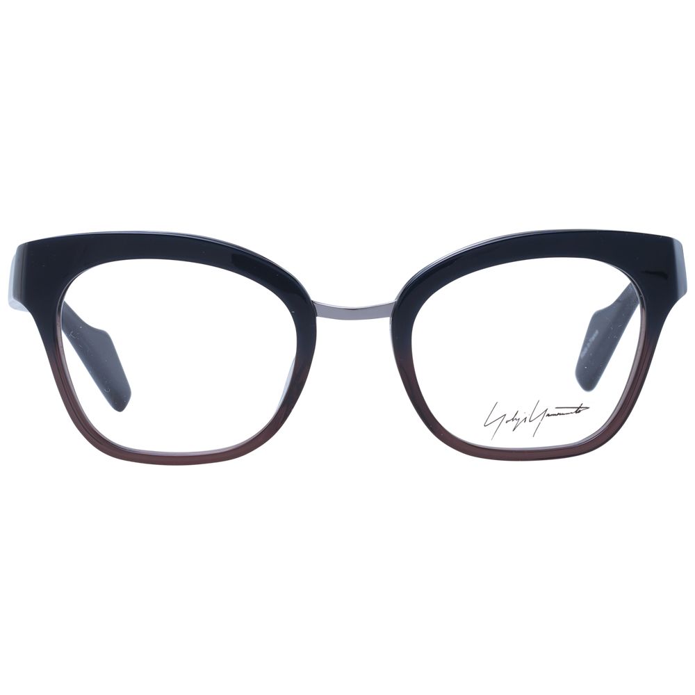 Yohji Yamamoto Blaue optische Unisex-Rahmen