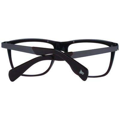 Yohji Yamamoto Braune optische Unisex-Rahmen