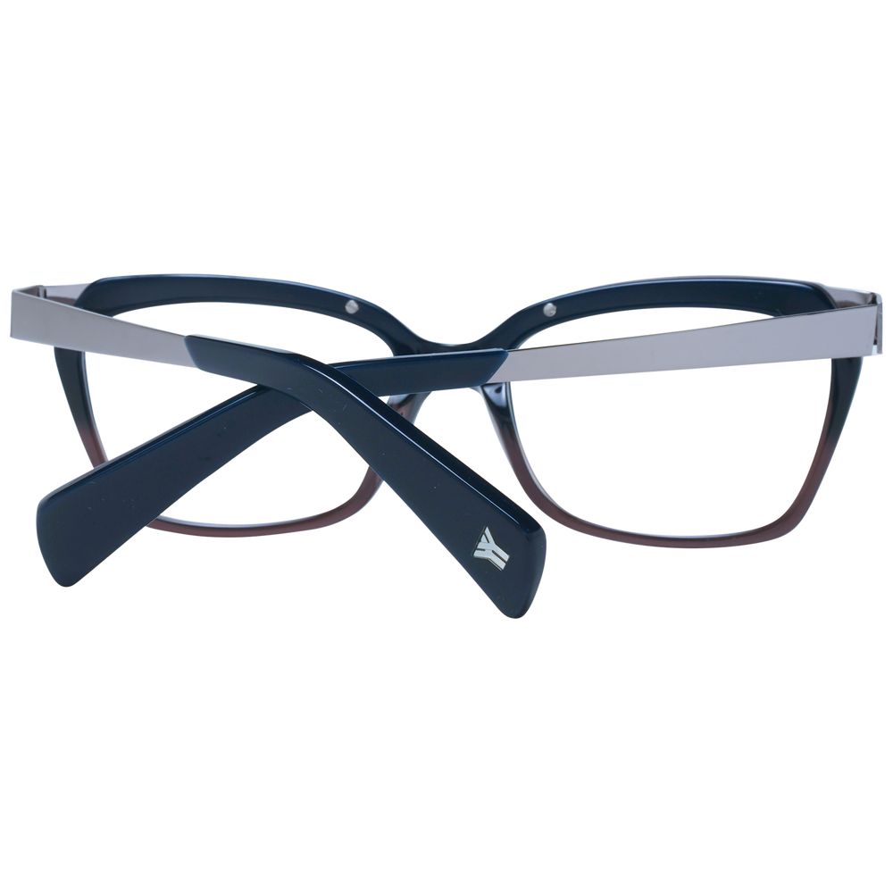 Yohji Yamamoto Blaue optische Unisex-Rahmen