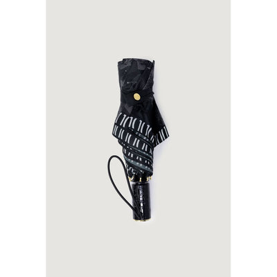 Alviero Martini Prima Classe Grauer Nylon-Regenschirm
