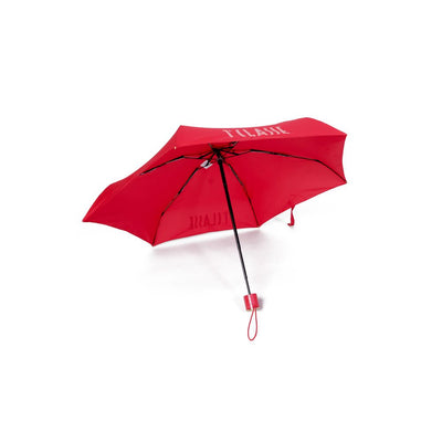 Alviero Martini Prima Classe Roter Nylon-Regenschirm