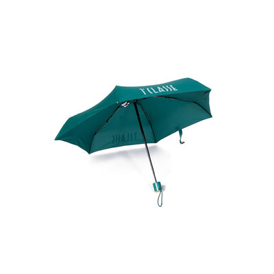 Alviero Martini Prima Classe Grüner Nylon-Regenschirm