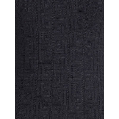 Balmain PB gemusterte kurze Dres