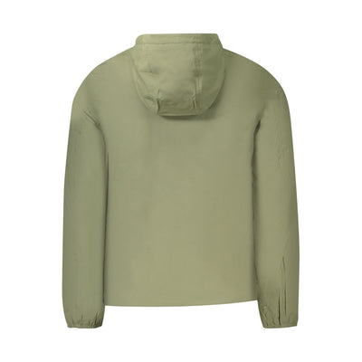 K-WAY Grüne Nylon Männer Jacke