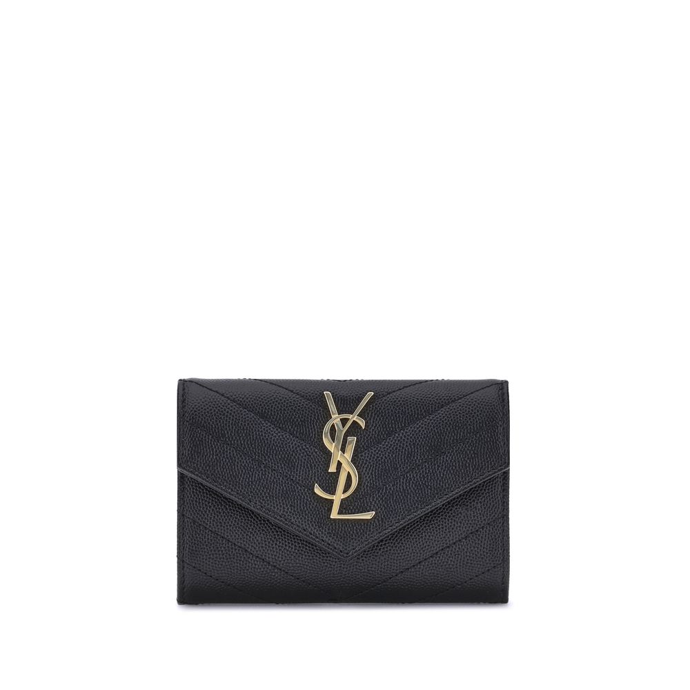 Saint Laurent Portemonnaie aus Leder