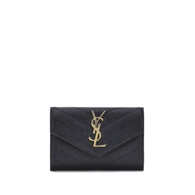 Saint Laurent Portemonnaie aus Leder