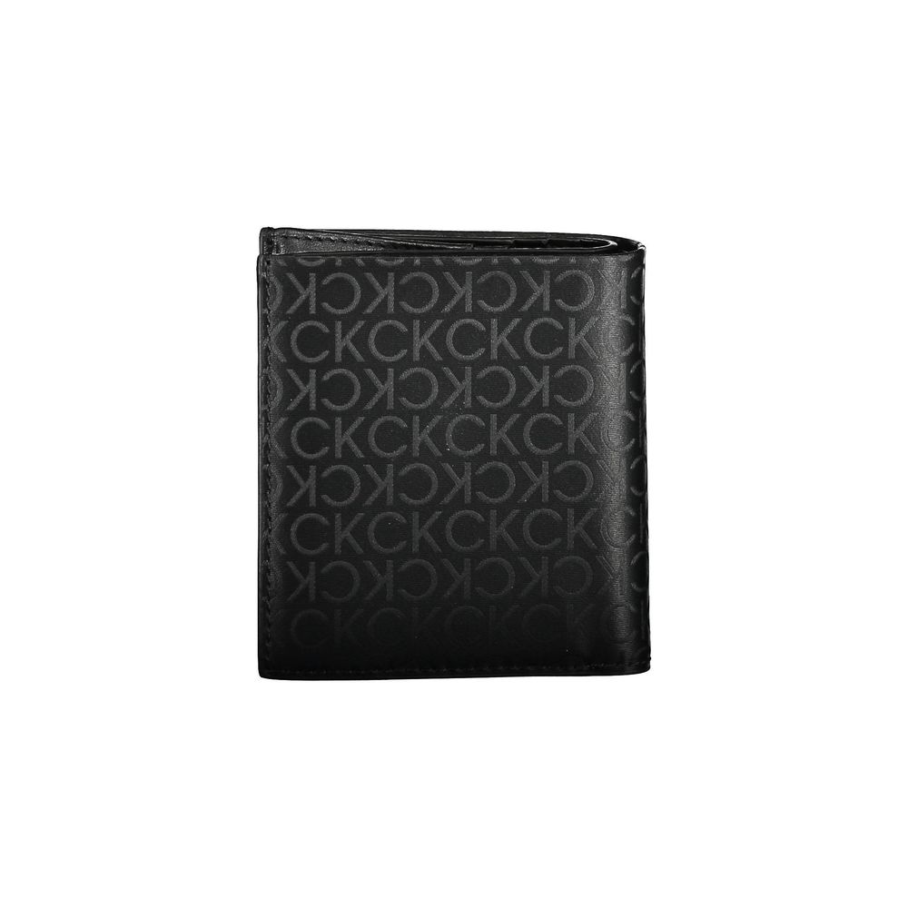 Calvin Klein Schwarzes Polyester Portemonnaie