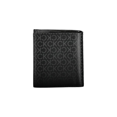 Calvin Klein Schwarzes Polyester Portemonnaie