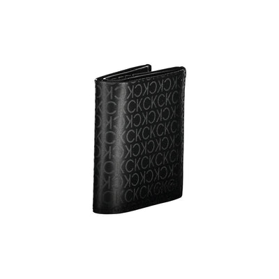 Calvin Klein Schwarzes Polyester Portemonnaie