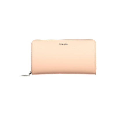 Calvin Klein Portemonnaie aus rosa Polyethylen