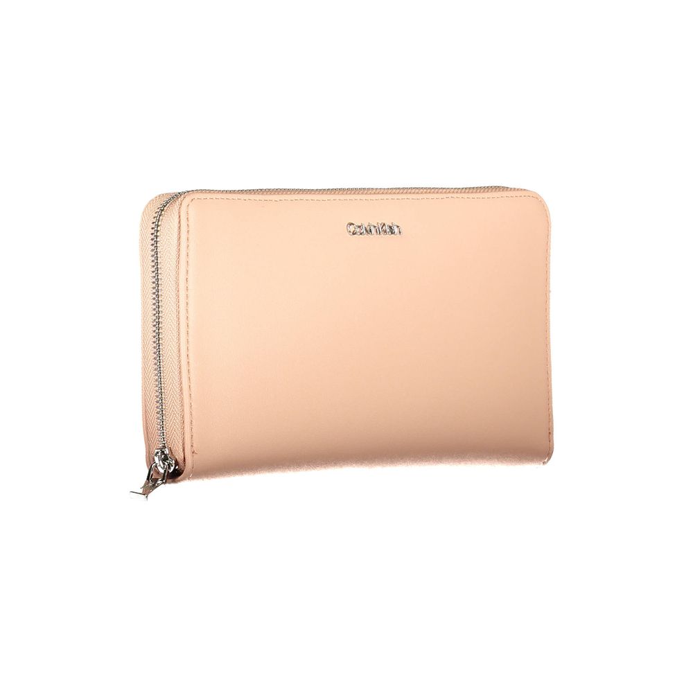 Calvin Klein Portemonnaie aus rosa Polyethylen