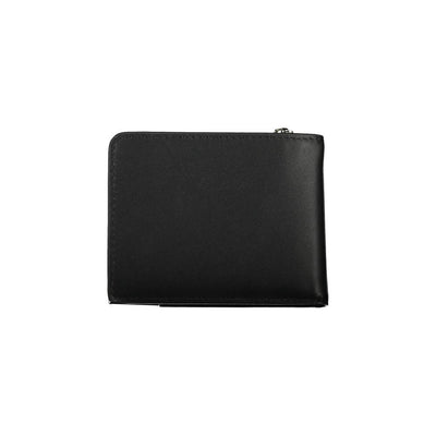 Calvin Klein Schwarzes Portemonnaie aus Polyethylen