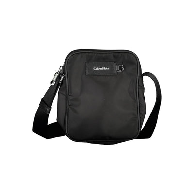 Calvin Klein Schwarze Polyester-Umhängetasche