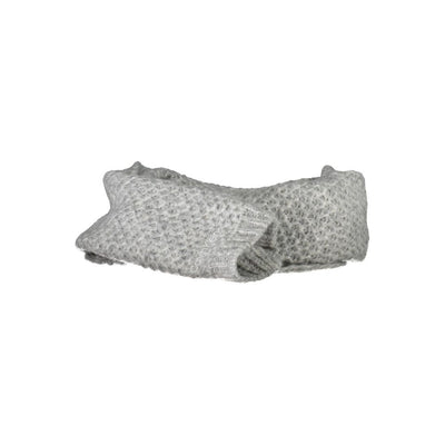 Calvin Klein Grauer Alpaka-Wollschal
