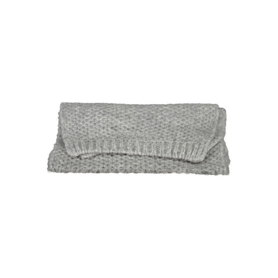 Calvin Klein Grauer Alpaka-Wollschal