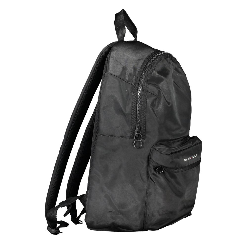 Tommy Hilfiger Schwarzer Polyester-Rucksack