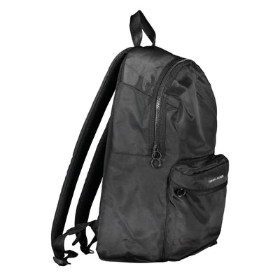 Tommy Hilfiger Schwarzer Polyester-Rucksack
