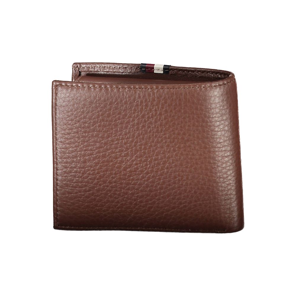 Tommy Hilfiger Braunes Leder Portemonnaie