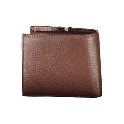 Tommy Hilfiger Braunes Leder Portemonnaie