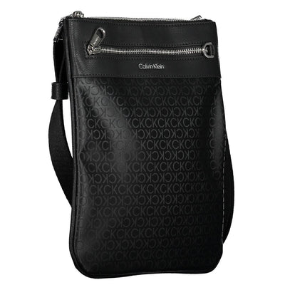 Calvin Klein Schwarze Polyester-Umhängetasche