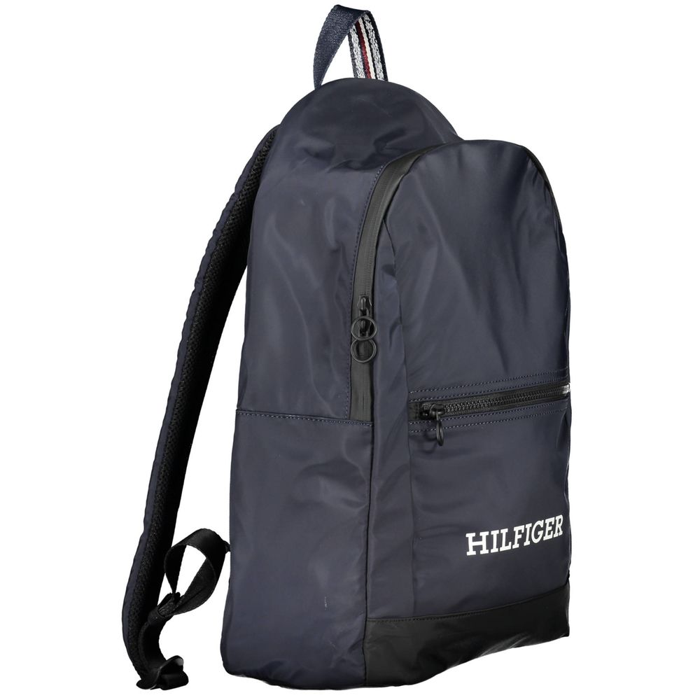 Tommy Hilfiger Blauer Polyester-Rucksack