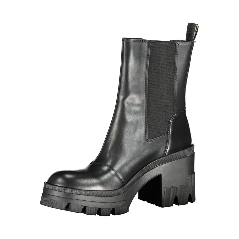 Calvin Klein Schwarzer Polyester-Stiefel