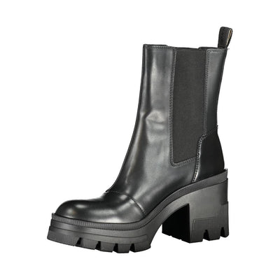 Calvin Klein Schwarzer Polyester-Stiefel