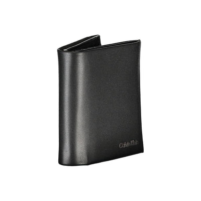 Calvin Klein Schwarzes Polyester Portemonnaie