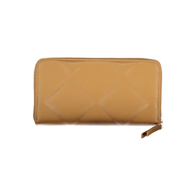 Calvin Klein Braunes Polyester Portemonnaie