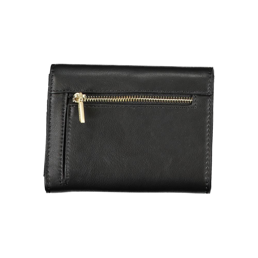 Calvin Klein Schwarzes Polyester Portemonnaie