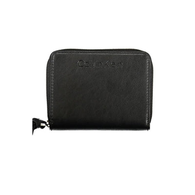 Calvin Klein Schwarzes Polyester Portemonnaie