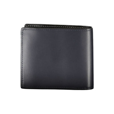 Tommy Hilfiger Blaues Leder Portemonnaie