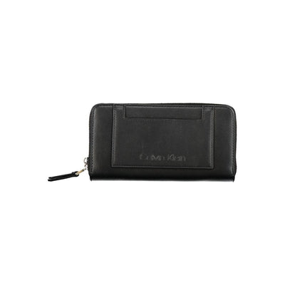 Calvin Klein Schwarzes Polyester Portemonnaie