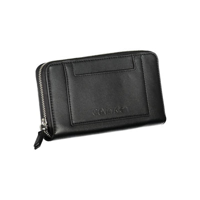 Calvin Klein Schwarzes Polyester Portemonnaie