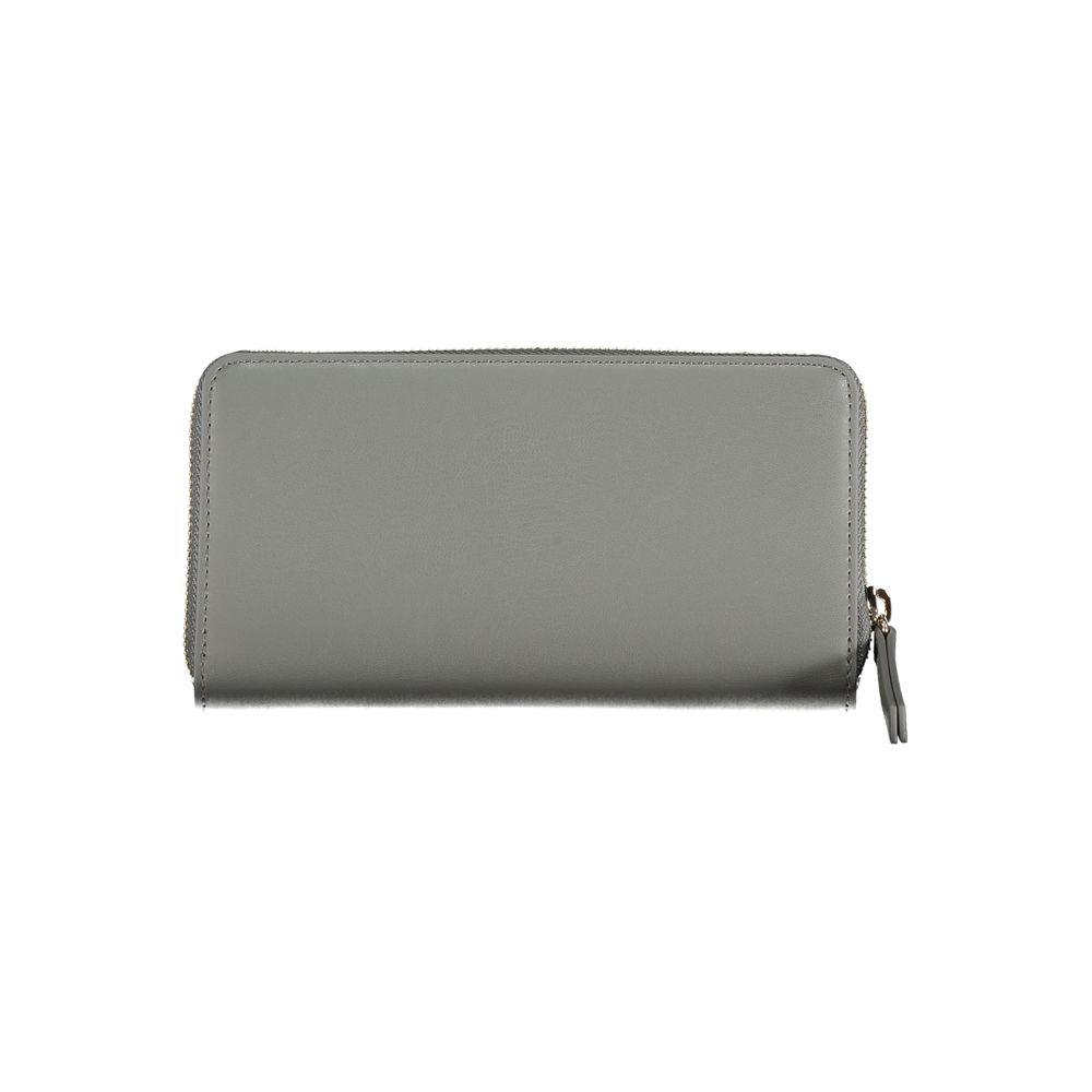 Tommy Hilfiger Graue Polyethylen-Brieftasche