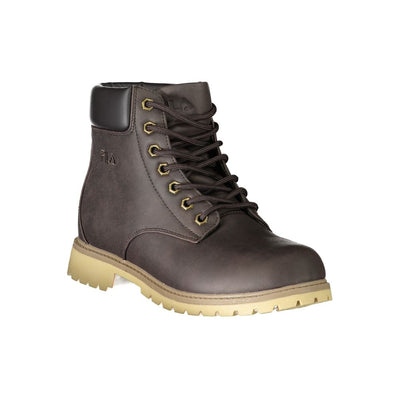 Fila Brauner Polyester-Stiefel