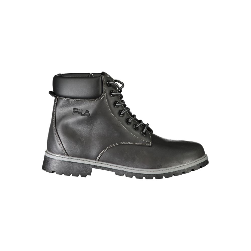 Fila Schwarzer Polyester-Stiefel