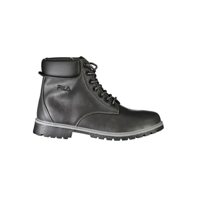 Fila Schwarzer Polyester-Stiefel