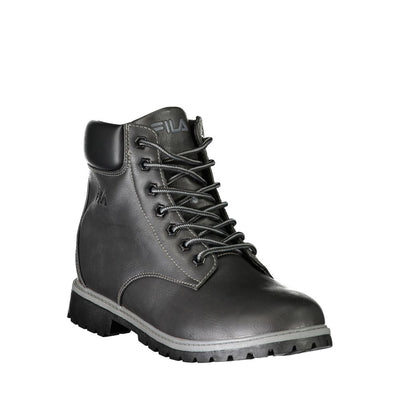 Fila Schwarzer Polyester-Stiefel