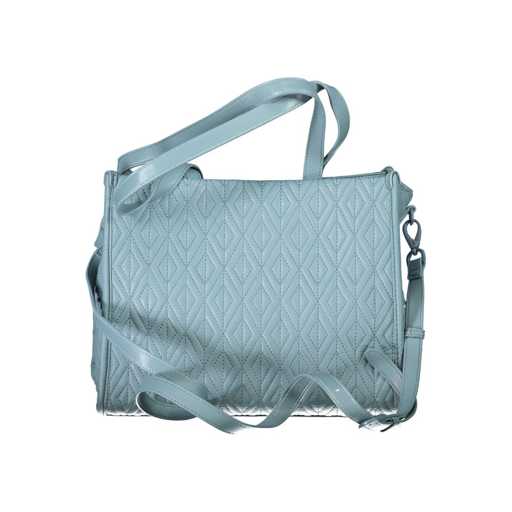 Mario Valentino Blaue Polyester Handtasche