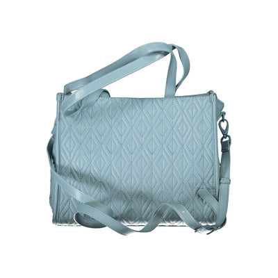 Mario Valentino Blaue Polyester Handtasche